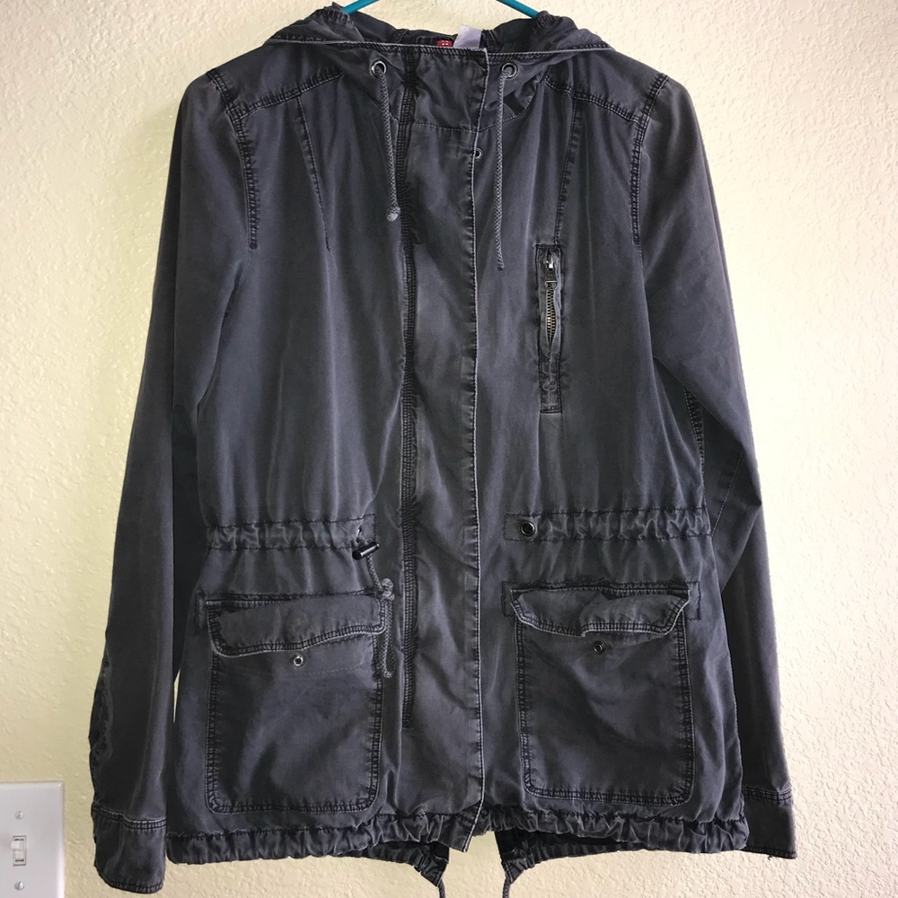 Grey utility jacket